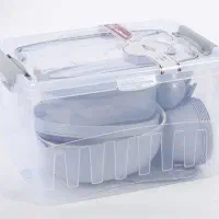 سبد مسافرتی و بند رخت و...