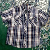 پیراهن آستین کوتاه.کتان.نو میباشد.سایز لارج