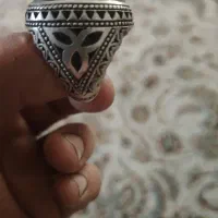 انگشتر شجر رکاب دست ساخته وزن کلی 40گرم