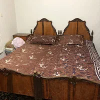 تخت آنتیک عتیقه|تخت و سرویس خواب|تربت جام, بیست متری منبع آب|دیوار
