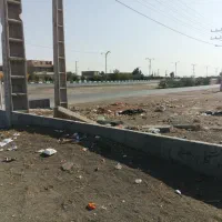 زمین فلکه رستم نبش بلوارپرستار