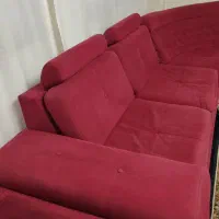 مبل مبلمان خاص 8 نفره بسیار زیبا جادار تمیز|مبلمان خانگی و میز عسلی|رشت, انصاری|دیوار