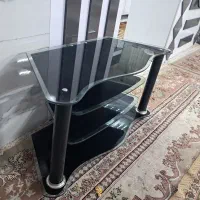 میزشیشه ای تلویزیون
