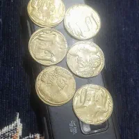 برنز 6عدد سکه برنز