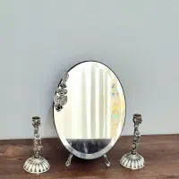 اینه وشمعدان نقره