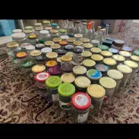شیشه خالی مربا و ترشی
