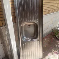 سینک ظرفشویی.وشیر سالم