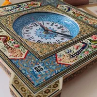 ساعت دیواری خاتم کاری|صنایع دستی و سایر لوازم تزئینی|اندیشه, اندیشه فاز ۴|دیوار