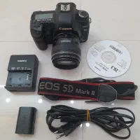 دوربین کانن فول فریم ۵ دی مارک۲ با لنز ۸۵  اف ۱.۸