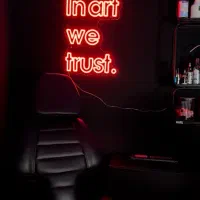 طراحی و ساخت انواع تابلو نئون به صورت تخصصی|ریسه و چراغ تزئینی|آبادان, |دیوار