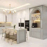 طراحی داخلی ساختمانی طراحی آشپزخانه