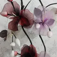 گلدان|گل مصنوعی|اسکو, |دیوار