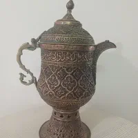 کتری صحرایی مسی قلم کهنه