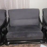 مبل راحتی ۷ نفره چوب راش