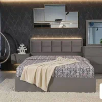 تخت پارچه ای رز کالا|تخت و سرویس خواب|ملارد, |دیوار