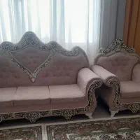 مبل ۸ نفره در حد نو|مبلمان خانگی و میز عسلی|هشتگرد, شهرک آرتیمان|دیوار