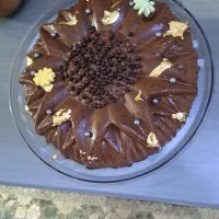 موس شکلاتی ودسر زعفرانی