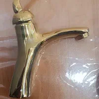 شیر روشویی آرچر طلایی|لوازم سرویس بهداشتی|بروجرد, |دیوار