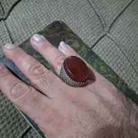 انگشتر قدیمی نقره|کلکسیون اشیاء عتیقه|نوشهر, |دیوار