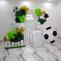 اجرای بادکنک آرایی دکور نامزدی و دیزاین یلدا|خدمات پذیرایی، مراسم|رشت, منظریه|دیوار