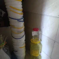 فروش تعدادی سطل رنگ سطل سس وسطل رب