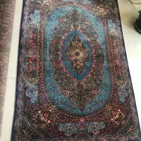 فرش ماشینی با ریشه ابریشم