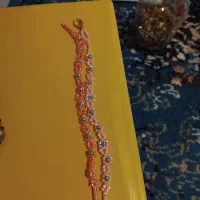 ریسه های زیبا و شیک با منجوق و مهرهای شیشه ای|بدلیجات|مبارکه, |دیوار