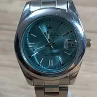 رولکس زنونه صفحه فیروزهای رنگ ثابت و جذاب