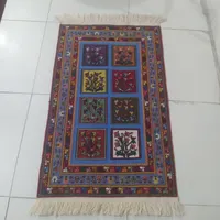 فروش سه عدد گلیم چه، دستباف سوزنی،