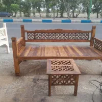 تخت سنتی .جلو مبلی