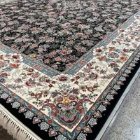 فرش افشان سرمه ای ۷۰۰ شانه ضخیم ۱۲و۹و۶ متری