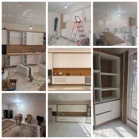 کابینت وکمددیواری طراحی و اجرا توسط آنیلا دکور