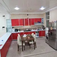 کابینت آشپزخانه ترکیب  فلز و ام دی اف