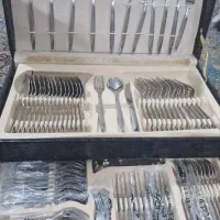 سرویس قاشق و چنگال 18 نفره دالتون|ظروف سرو و پذیرایی|کرمان, |دیوار