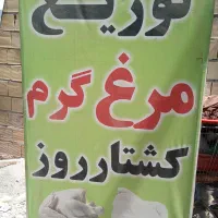 تابلو مرغ فروشی،دررحدنو بدون ایراد