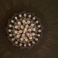 2 عدد لوستر مدل خورشیدی