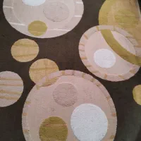 فرش تقریبا فانتزی تمیز و سالم