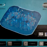 خنک کننده لپ تاپ رنگ قرمز (کاملاً نو)