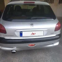 ۲۰۶تیپ۲ مد۸۳|خودرو سواری و وانت|قم, چهل درخت‎|دیوار