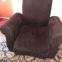 مبل مشکی ۴ نفره|مبلمان خانگی و میز عسلی|کاشان, پا نخل|دیوار