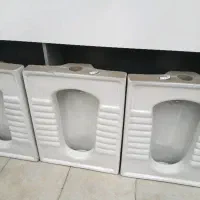 سنگ توالت آسیایی ریم باز کارگاهی