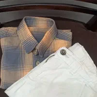 پیراهن و شلوارک پسرانه
