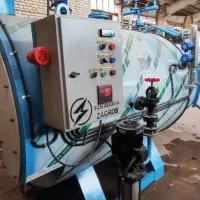 دیگ بخار با پمپ طبقـ اتی001