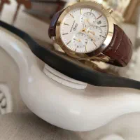 ساعت رومانسون اصل بندچرمی