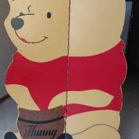 کمد بچگانه طرح خرس پو و ویترین پو