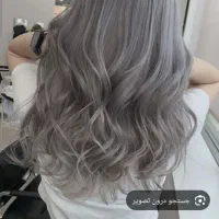 مدل برای رنگ مو. فقط هزینه مواد