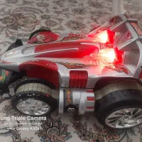 ماشین شارژی۲موتوره کنترل دار آداپتور باطری وغیره|اسباببازی|تهران, تهرانسر غربی|دیوار