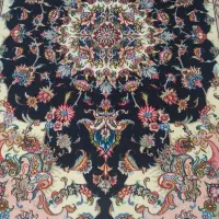 قالیچه دستبافت (۱/۵×۲) رج ۴۰ طرح خطیبی