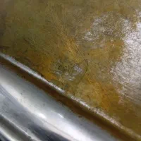 سینی زیر سماور برنجی قدیمی عتیقه سنگین وزن|صنایع دستی و سایر لوازم تزئینی|اصفهان, شیخ اشراق|دیوار