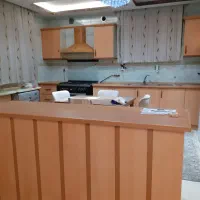 کابینت فلزی درب چوب